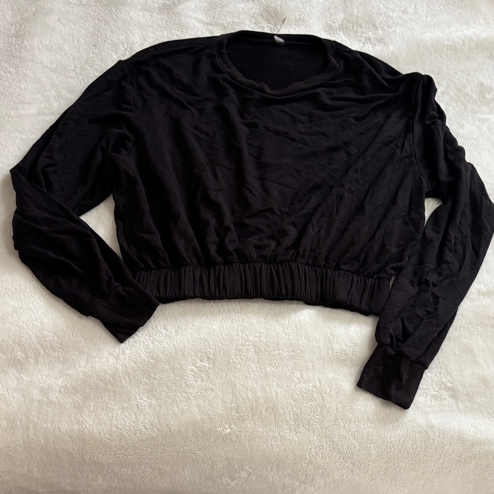 Commando black Long Sleeve modal Top